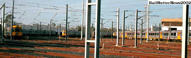 The Electric Train Depot at Mayne Complex,home of Brisbane's Citytrain 